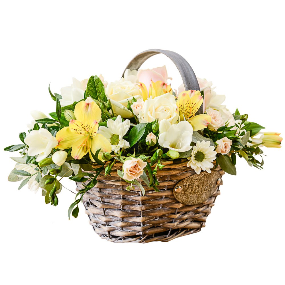 Luxurious Flower Basket