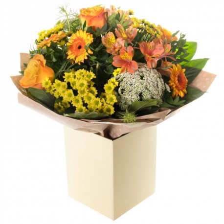 Sunset View Flower Bag Arrangement