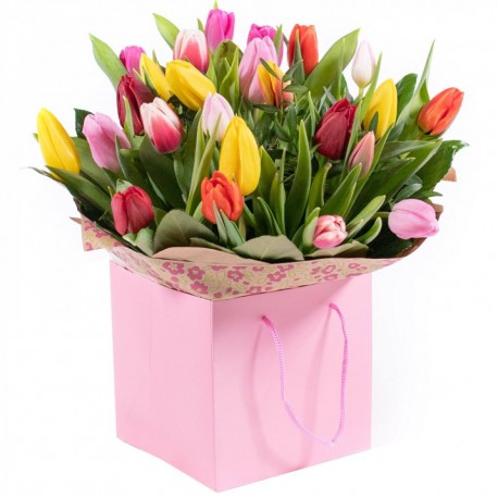 Tulip Temptations Floral Arrangement